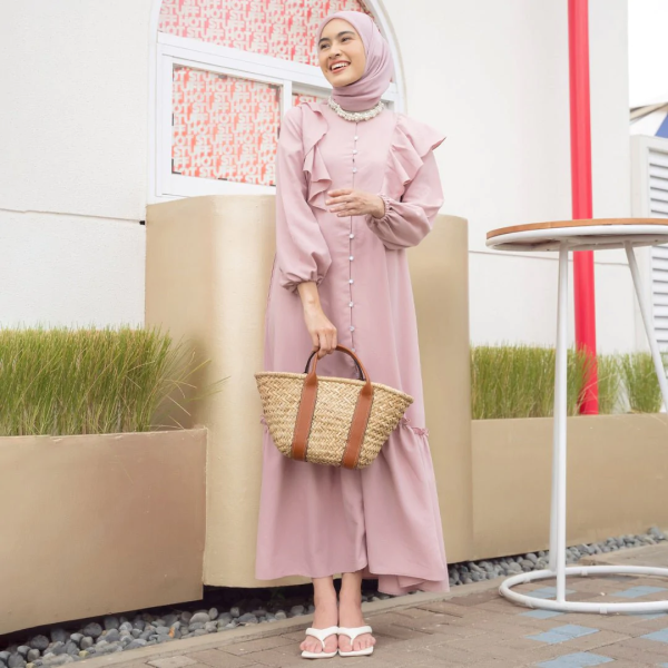 Kimora Dusty Pink Dress